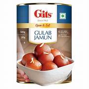Gits Mini Gulab Jamun Tin | Authentic Indian Sweet